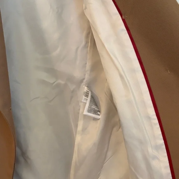 Banana Republic Tan Double-Breasted Blazer with Gold Buttons - Picture 6 of 7